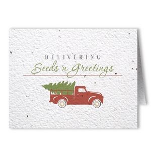 Plantable Seed Paper Holiday Greeting Card - Design AZ