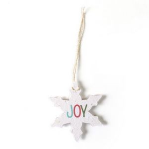 Small Seed Paper Holiday Ornament - Style Y