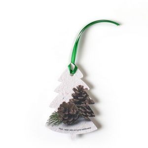 Seed Paper Holiday Ornament - Style AH