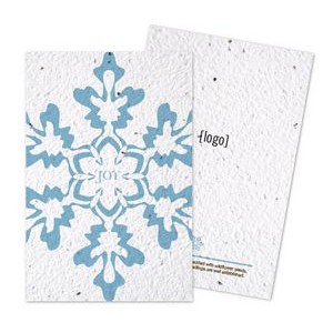 Holiday Seed Paper Postcard - Style D