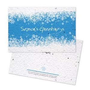 Holiday Seed Paper Postcard - Style O