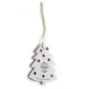 Seed Paper Holiday Ornament - Style F