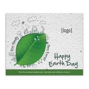 Earth Day Seed Paper Postcard - Style X