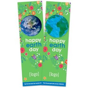 Seed Paper Earth Day Shape Bookmark - Design M