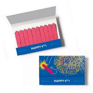 Patriotic Seed Paper Matchbook - Style B