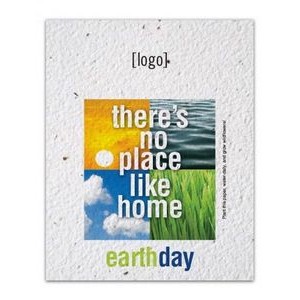 Earth Day Seed Paper Postcard - Style V