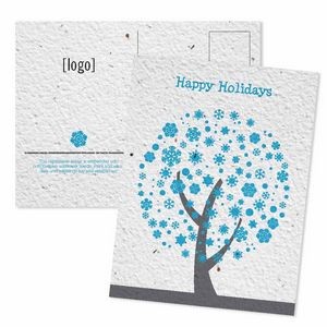Holiday Seed Paper Mailable Postcard - Style I
