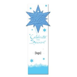 Seed Paper Holiday Shape Bookmark - Design C
