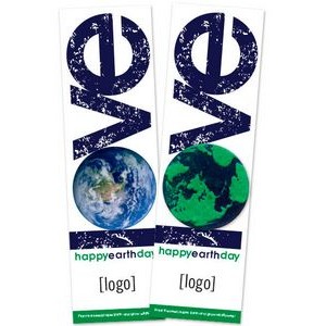 Seed Paper Earth Day Shape Bookmark - Design I