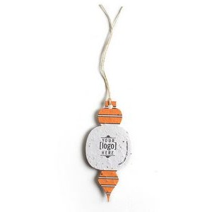 Seed Paper Holiday Ornament - Style B