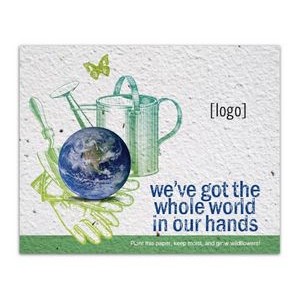 Earth Day Seed Paper Postcard - Style Y