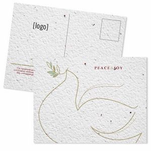 Holiday Seed Paper Mailable Postcard - Style B