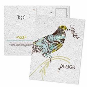 Holiday Seed Paper Mailable Postcard - Style G