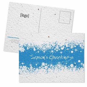 Holiday Seed Paper Mailable Postcard - Style K