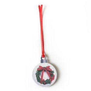Small Seed Paper Holiday Ornament - Style K