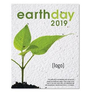 Earth Day Seed Paper Postcard - Style C