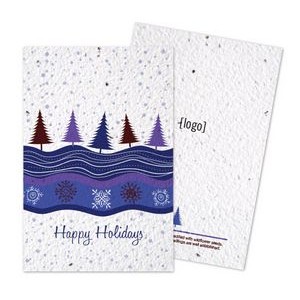 Holiday Seed Paper Postcard - Style N