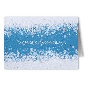 Plantable Seed Paper Holiday Greeting Card - Design O