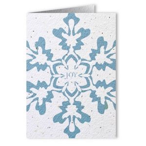 Plantable Seed Paper Holiday Greeting Card - Design D