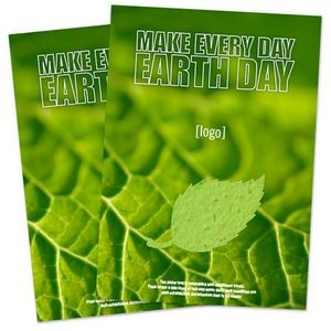Large Earth Day Seed Paper Shape Postcard