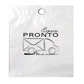 2 Mil Recycled White Auto Litter Bag 1C1S (9"x10"x2")