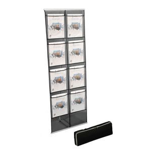 8 Pocket Roll-up Literature Stand