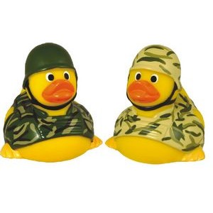 Rubber Soldier Duck© Toy