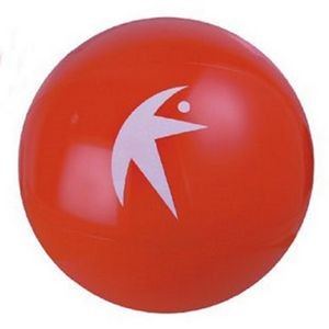 36" Inflatable Solid Red Beach Ball