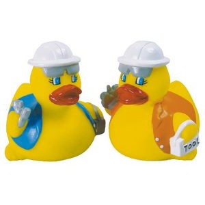 Rubber Safety Construction Duck© Toy