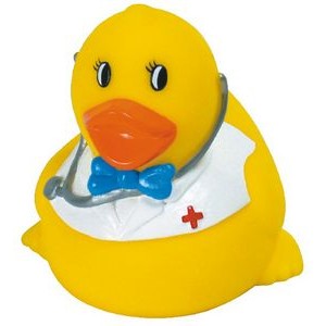 Rubber Smart Doctor Duck© Toy