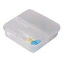 Translucent Square Pill Box