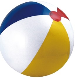 16" Inflatable Beach Ball