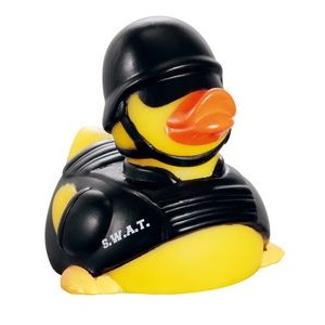 Rubber SWAT Duck