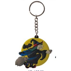 Wicked Witch Rubber Key Chain