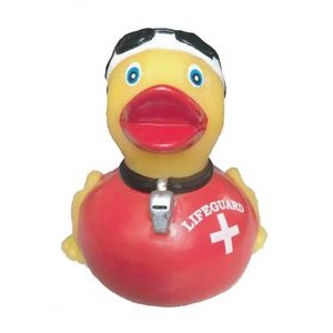 Rubber Lifeguard Duck