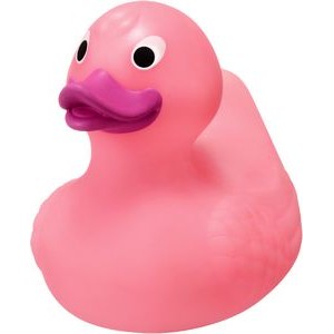 Rubber Light Pink Duck Toy