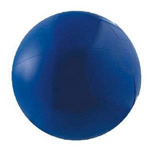 16" Inflatable Solid Blue Beach Ball