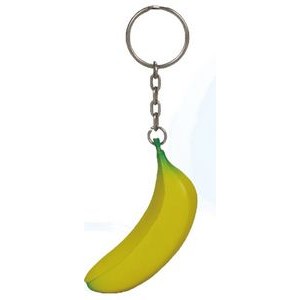 Banana Stress Reliever Key Chain