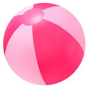 16" Inflatable Tone on Tone Pink Beach Ball