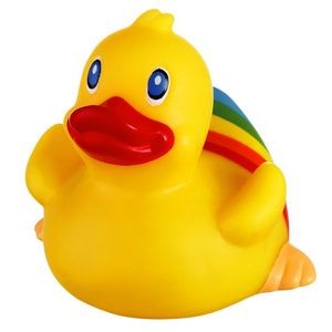 Rubber Rainbow Classic Duck© Toy