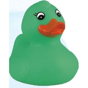 Rubber Spring Time Green Duck© Toy