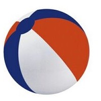 6" Inflatable Beach Ball (Red/White/Blue)