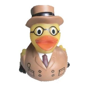 Rubber Private Detective Duck