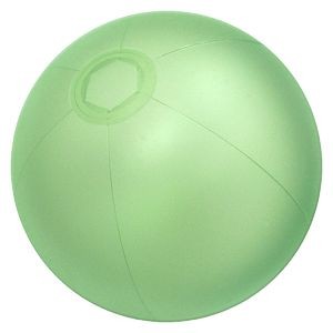 12" Inflatable Opaque Green Beach Ball