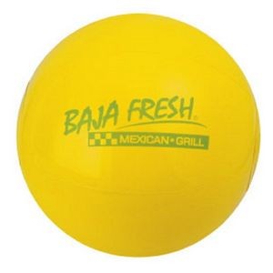 36" Inflatable Solid Yellow Beach Ball