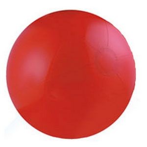 16" Inflatable Solid Red Beach Ball