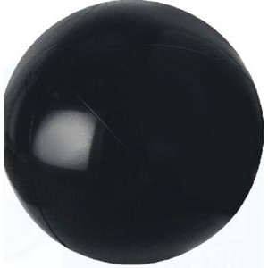 36" Inflatable Solid Black Beach Ball