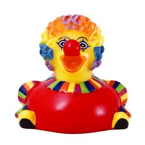 Rubber Giggles the Clown Duck© Toy