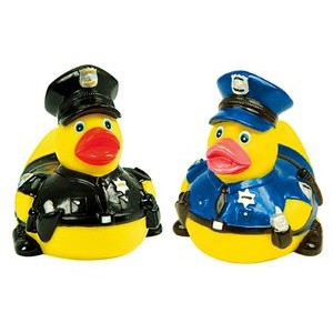 Rubber Heroic Police Duck© Toy