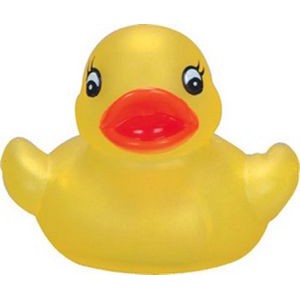 Transparent Yellow Mini Rubber Duck Toy